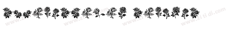 RoseGardenEF Regular字体转换